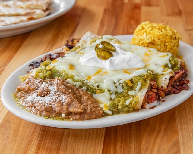 Chicken Enchiladas*.