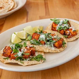 Street Style Adobo Tofu Tacos*