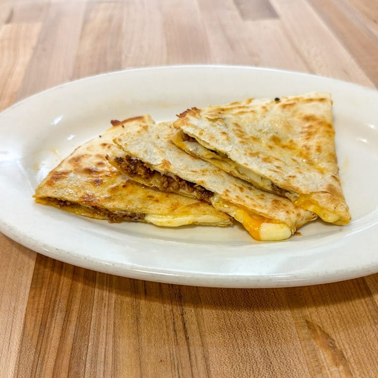 Indulge in Our Quesadilla